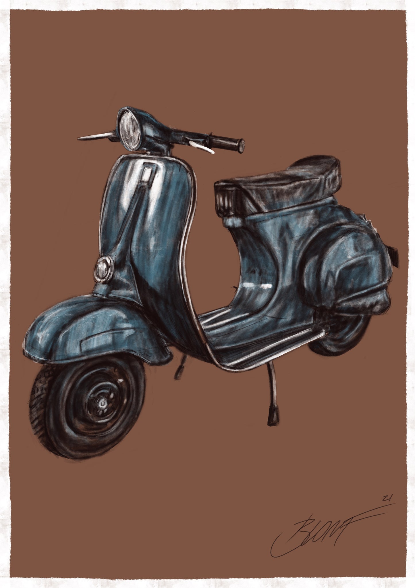 Vespa Blu 222