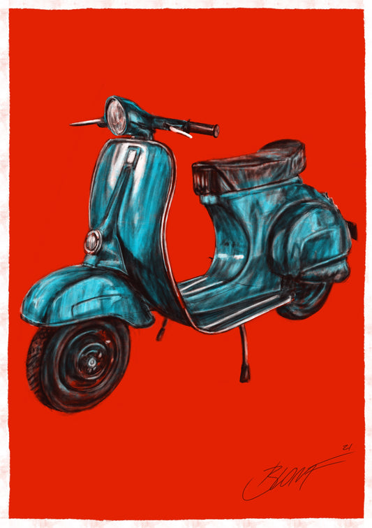 Vespa Turchese 240