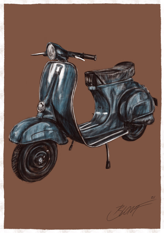 Vespa Blu 222